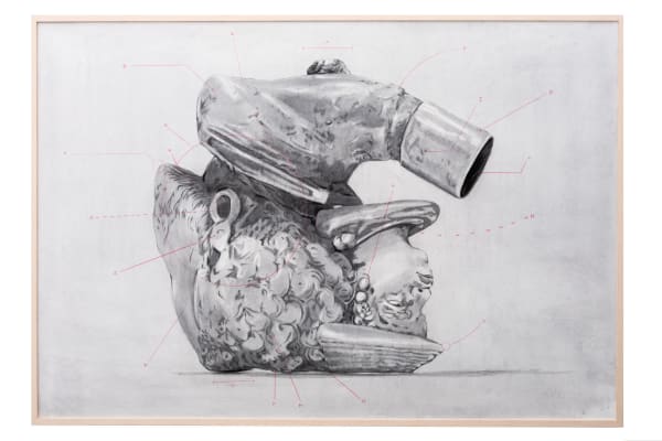 Conjoined Meerschaum Pipe, 2024