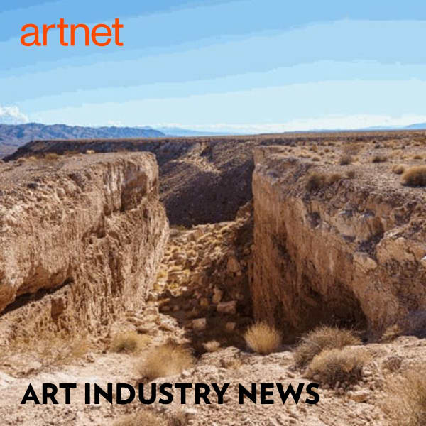 Double Negative by artist Michael Heizer on January 24, 2021 in Overton, Nevada. Photo by Josh Brasted/Getty Images.