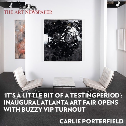 ‘It’s a little bit of a testing period’: inaugural Atlanta Art Fair opens with buzzy VIP turnout