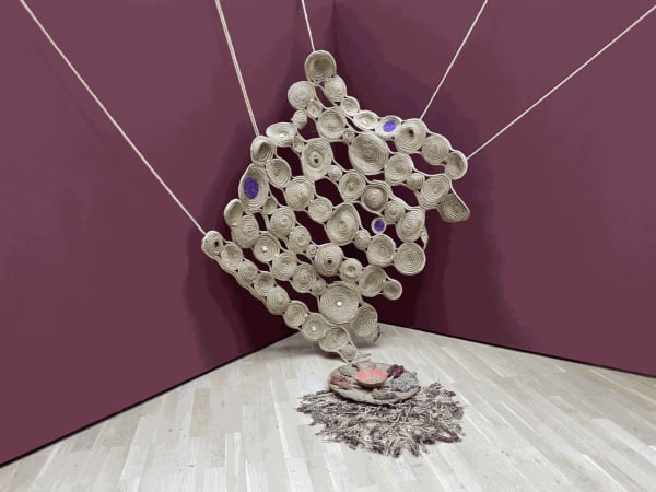 akka project, venezia, dubai, emerging, contemporary african art, continent, artists, exhibition, pamela enyonu, 2022, kunstmuseum wolfs, mixed media, news