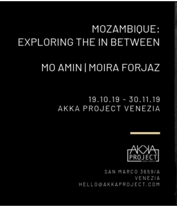 akka project, contemporary african art, africa, emerging, venezia, dubai, mozambique: exploring the in between, mohamed amin, moira forjaz, exibart