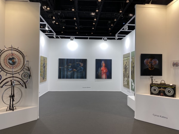 akka project, contemporary african art, africa, emerging, venezia, dubai, art fair, art dubai, arm holding