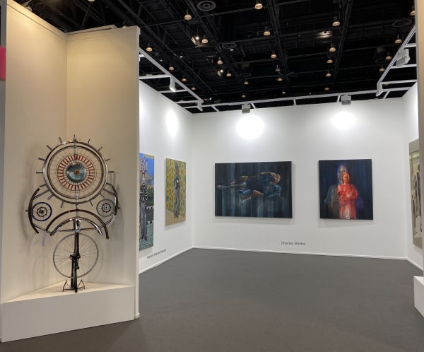 akka project, contemporary african art, africa, emerging, venezia, dubai, art fair, art dubai, arm holding