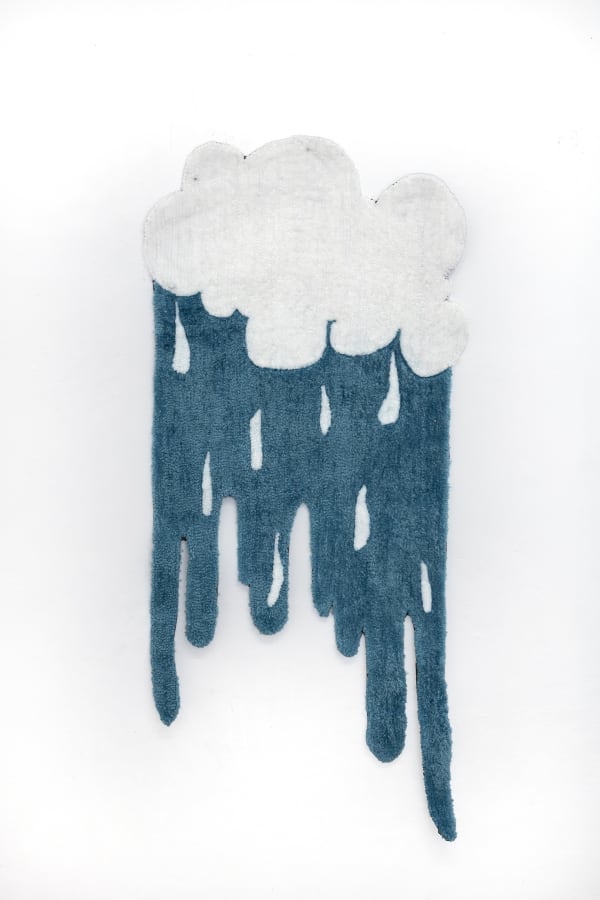 GUADALUPE SALGADO Llover sobre mojado, 2022 Worsted Tufting Embroidery