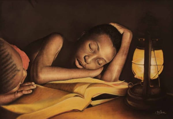 Seyi Alabi Atupa I 2016 Pastel on paper 78.74 x 114.3cm