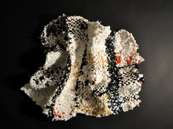Nnenna Okore Baggage 2008 Plastic bags 175 x 100 x 25cm