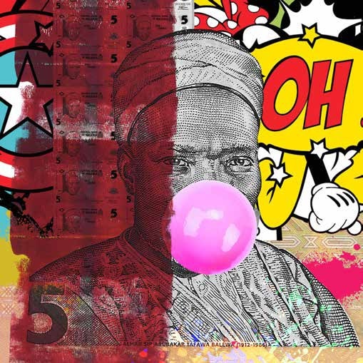 Williams Chechet Pop 2017 Giclee print 61 x 61cm Edition 5/10