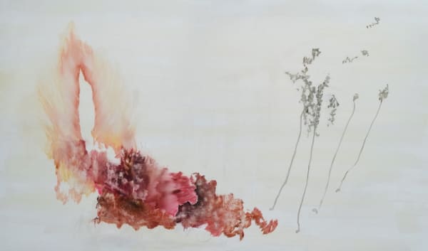 He Wanted her to Change 2016 Oil on canvas 120 × 200cm