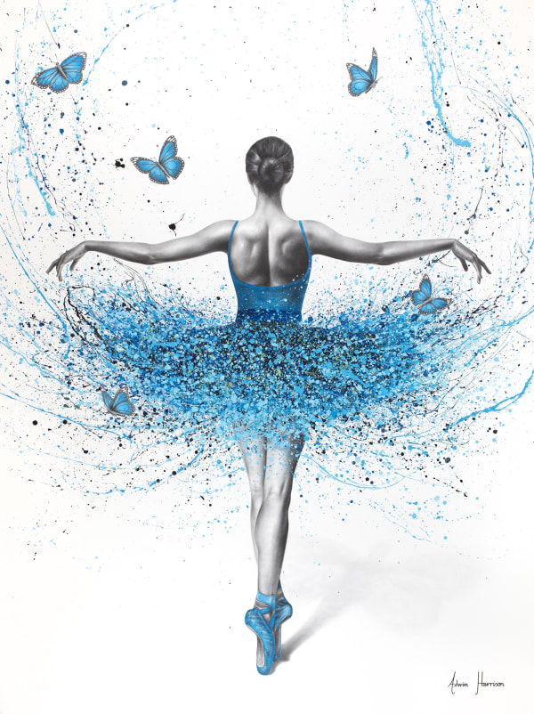 Ashvin Harrison - The Garden Girl (Original Hand Painting), 2024