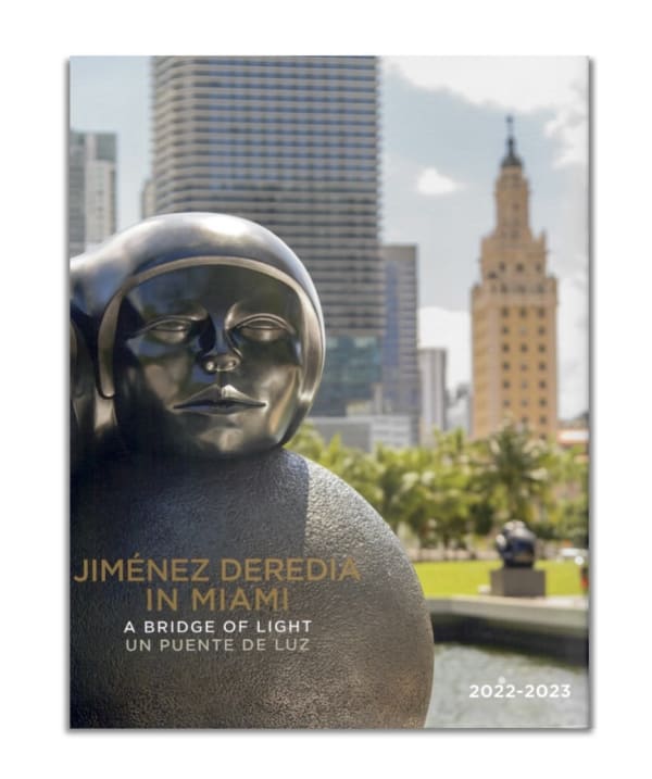 The official book for the exhibition 'Deredia in Miami: A Bridge of Light' is finally available