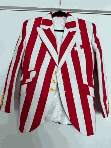 Red Stripes, Size 38