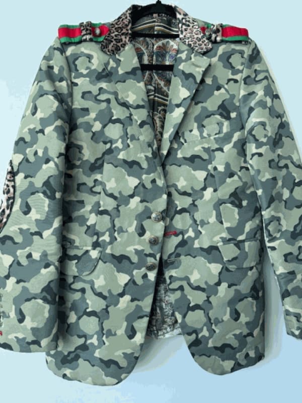 Camo and Cheetah Print, Size 38