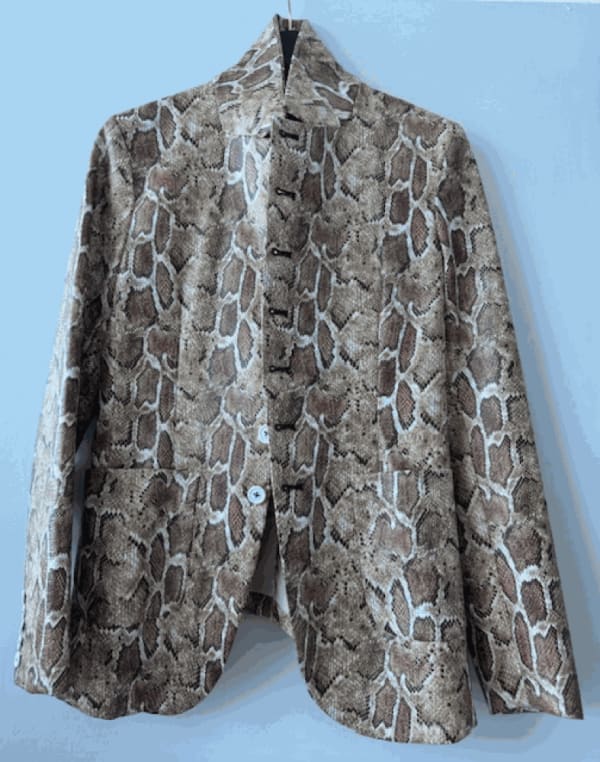 Snake Skin Pattern, Size 38