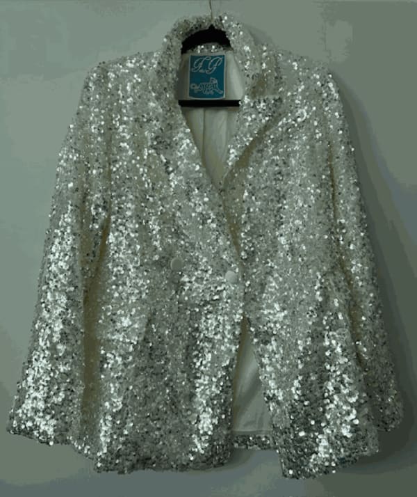 Sequin Blazer, Size L
