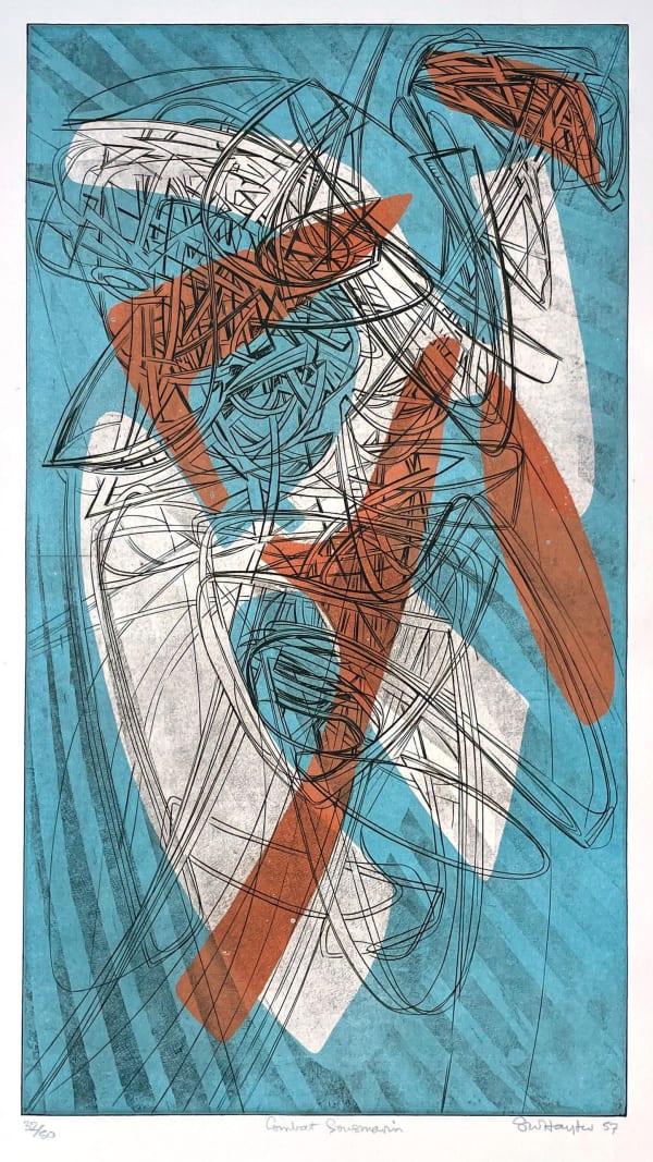 Stanley William Hayter, Combat sousmarin, 1957