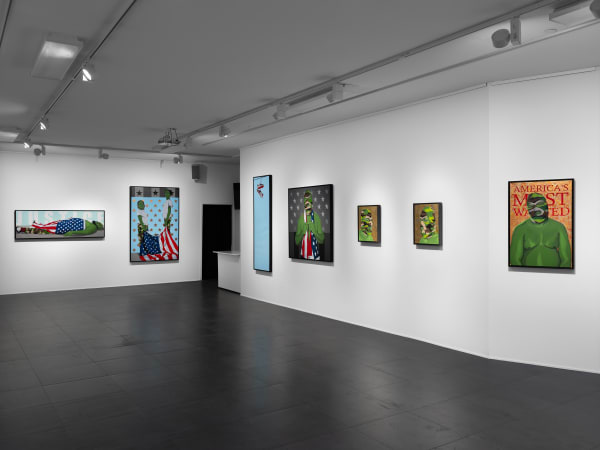 Clarence Heyward American Fiction exhibiton installation photos February 8, 2025 - March 22, 2025