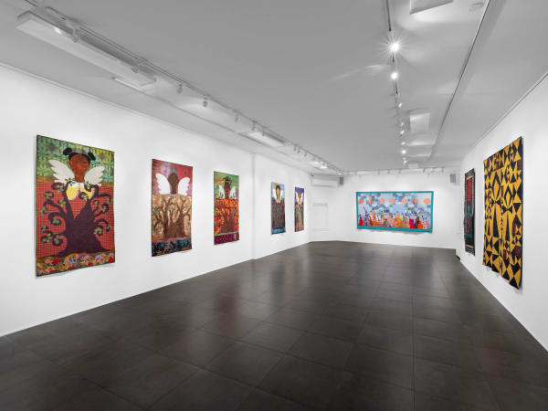 Dr. Myrah Brown Green, Talking Quilts, 2023 Installation view