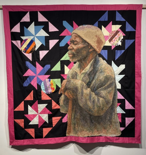 Desmond Beach, He Rests in the Heat of His Own Becoming, 2025