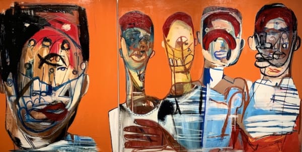 Genesis Tramaine, The Portal is Prayer - Diptych, 2019