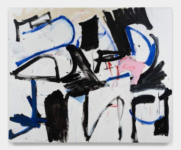 Justin Robinson, Black and White Painting (London - 2023), 2023