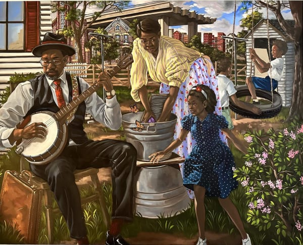 Terron Cooper Sorrells, Urban Renewal (Negro Removal), 2024