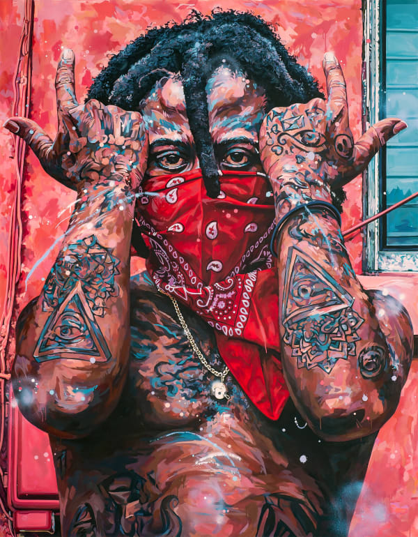 Michael Vasquez, The Helmut (Lil Fancy), 2022