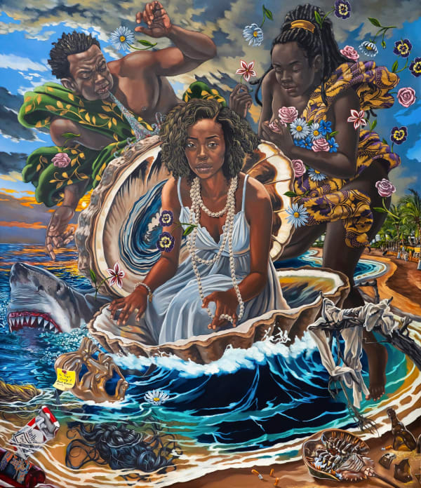 Terron Cooper Sorrells, You Needn't Polish A Pearl (The Birth of Venus), 2025