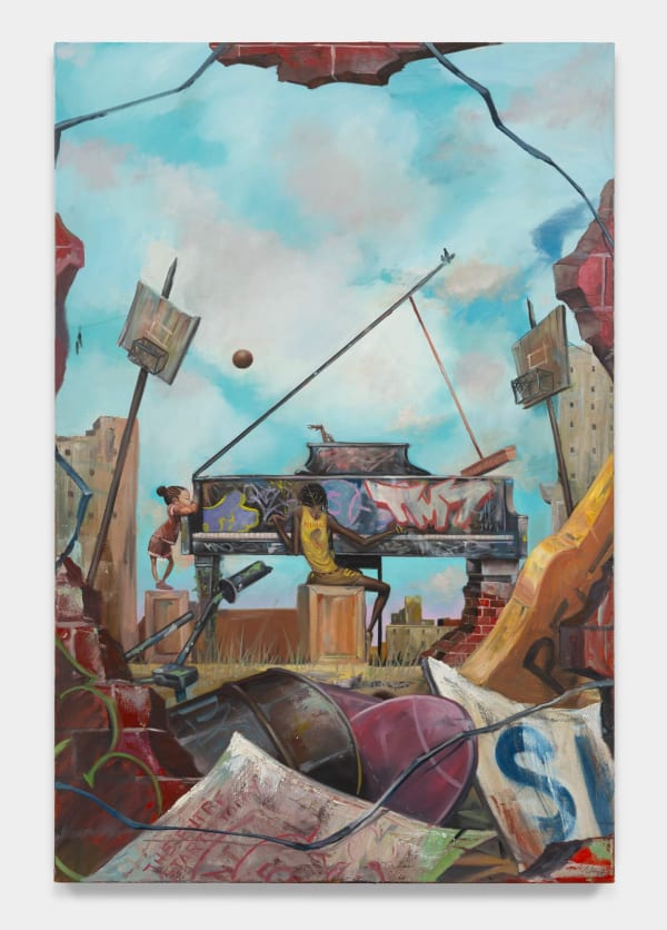 Frank Morrison, The Pianist, 2023