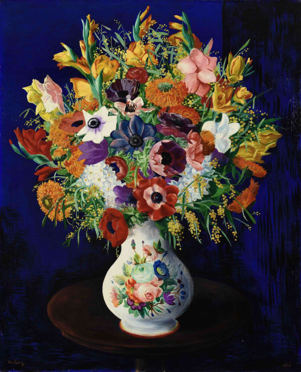 The Treasure House Fair Moïse Kisling, Fleurs, 100 x 81 cm