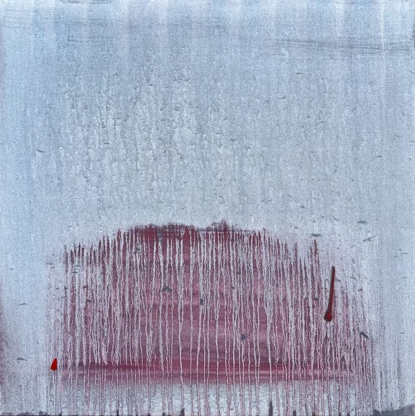 'Meditations' Gerard Verdijk, Short + Longer Red Sign (2001)