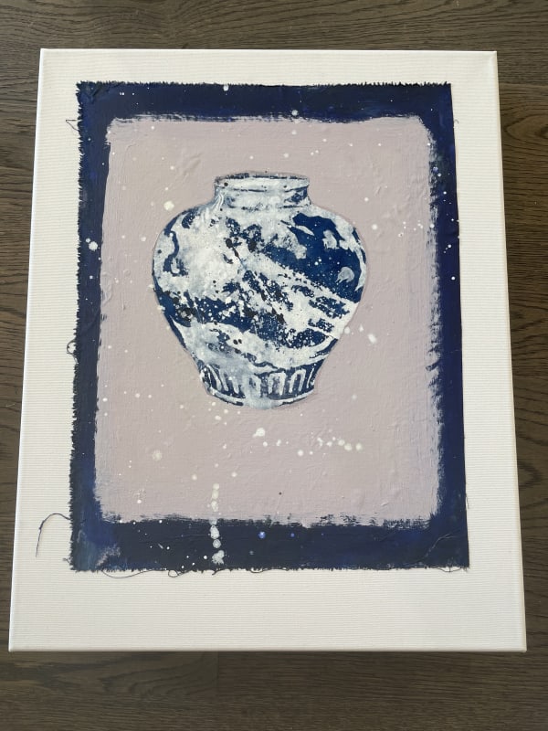 Andrew James Ward, Dragon Vase - Harvest Moon, 2023