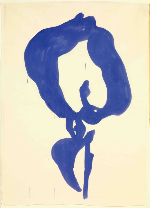 Joan Hernández Pijuan, Iris blau, 1994