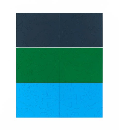 Paul Hosking, War Paint (Black), 2018