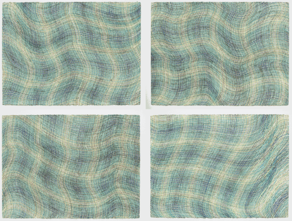 Caetano de Almeida, Piscina/Macatuba I-IV, 2022