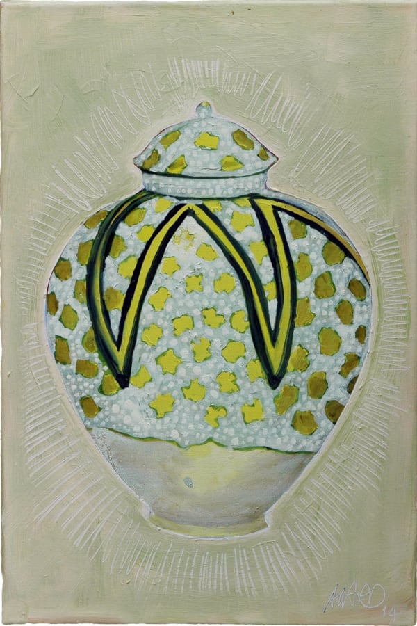Andrew James Ward, Gold Vase, 2014