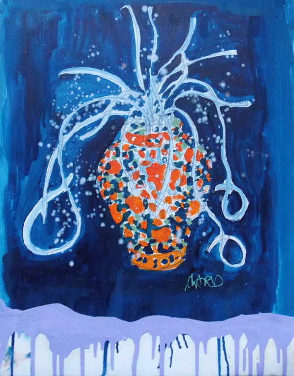 Andrew James Ward, Medusa Vase Working Drawing 1, 2014