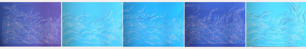 Rosana Ricalde, Blue Sea, 2011/2012