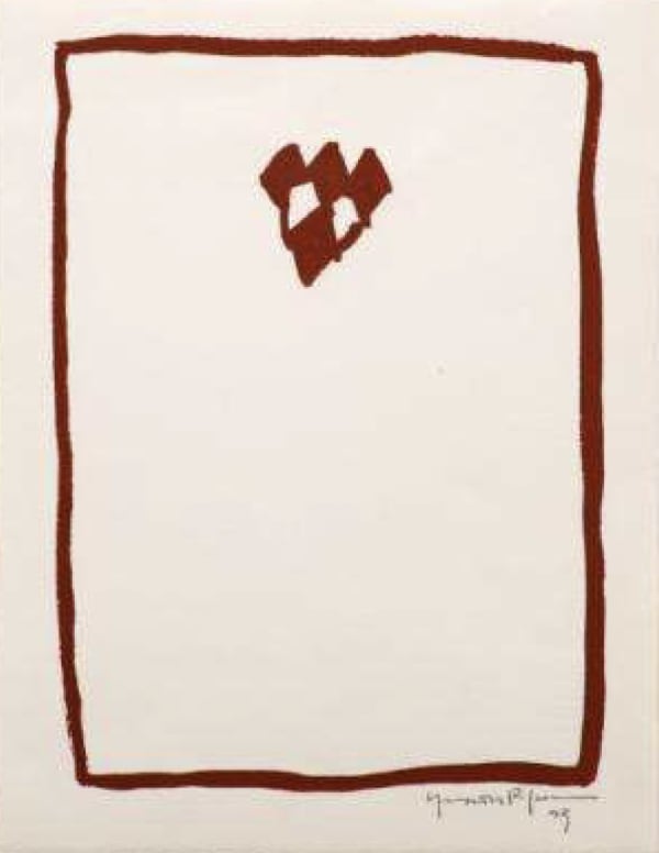 Joan Hernández Pijuan, Portada ABC Cultural- 172, 1999