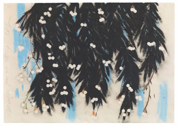 Donald Sultan, Mimosa June 30, 2019, 2019