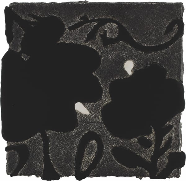 Donald Sultan, Lantern Flowers, July. 30, 2009, 2009