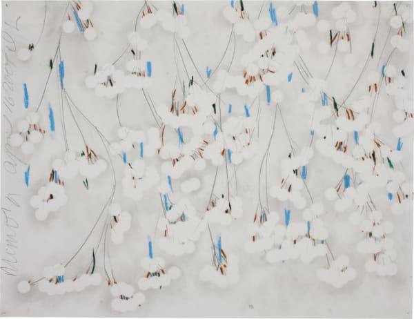 Donald Sultan, Mimosa, April. 16, 2009, 2009