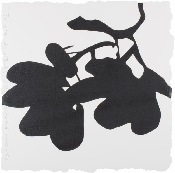 Donald Sultan, Lantern Flowers, Sept. 28, 2009, 2009