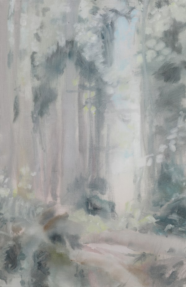 Barbara Ellmerer, Forest in April, 2020