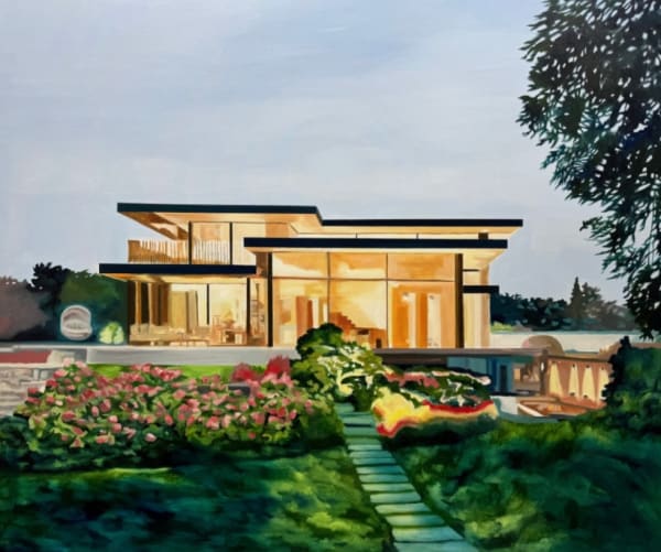 Eamon O'Kane, Villa on the lakeside (ARNDT GEIGER HERRMANN), 2024