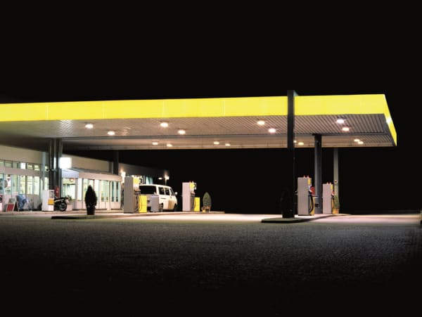 Ralf Peters, Tankstellen - Gelb / Schwarz, 1998