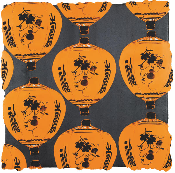 Donald Sultan, Red Lanterns, July. 24, 2007, 2007