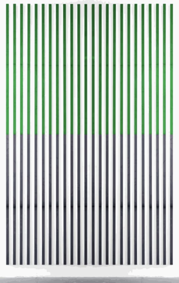 Paul Hosking, Wall Watcher (Green), 2019