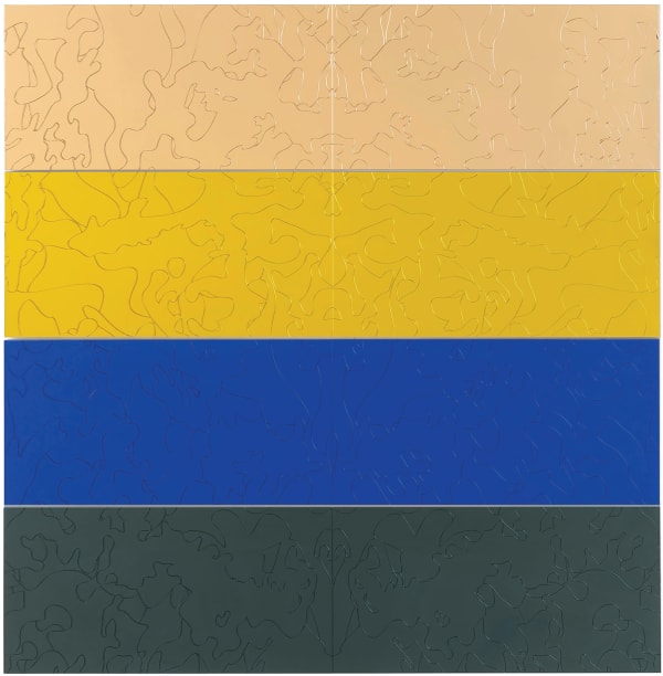 Paul Hosking, Exquisite Corpse (Gold), 2018