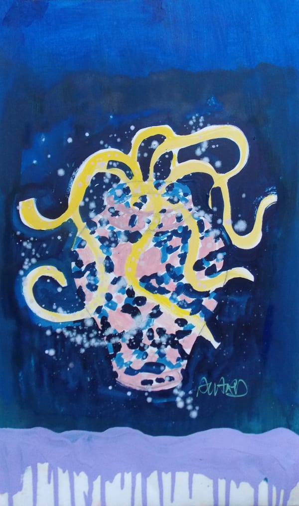 Andrew James Ward, Medusa Vase Working Drawing 2, 2014