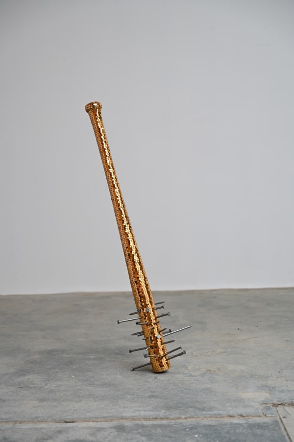 Paul Hosking, Apocalyptodiscostick (Gold) , 2023
